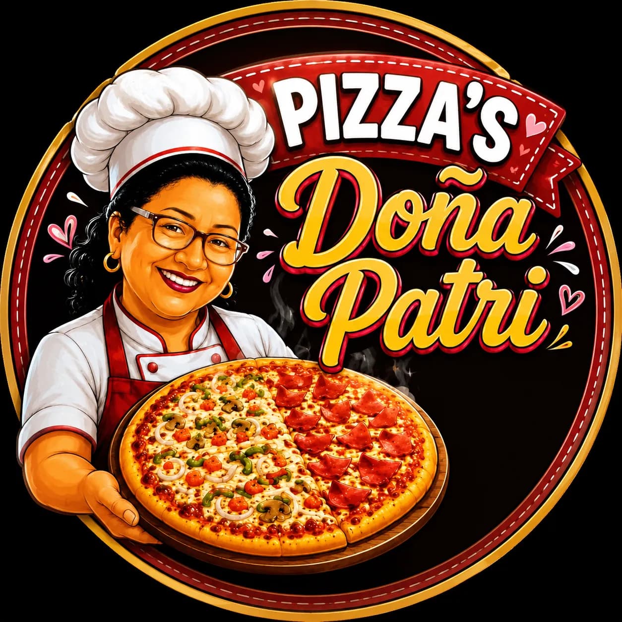 Pizza's doña Patri
